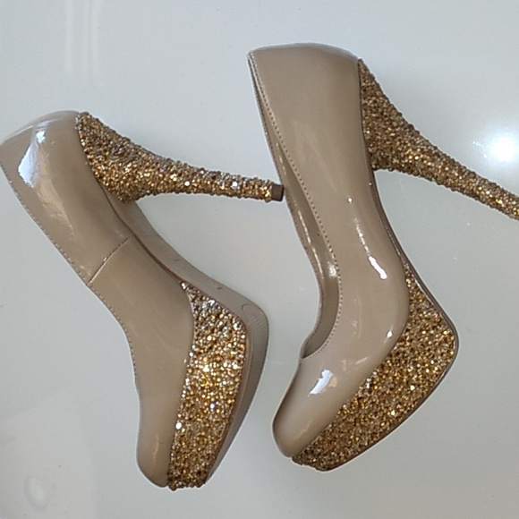 Platform Custom design Crystal shoes - Picture 6 of 17